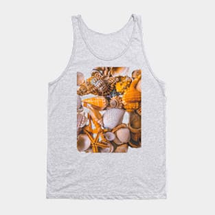 Summer Holidays Beach Seashells Tank Top